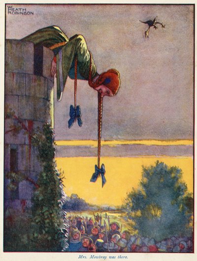La señora Mowbray estaba allí de William Heath Robinson