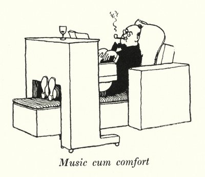 Música con comodidad de William Heath Robinson
