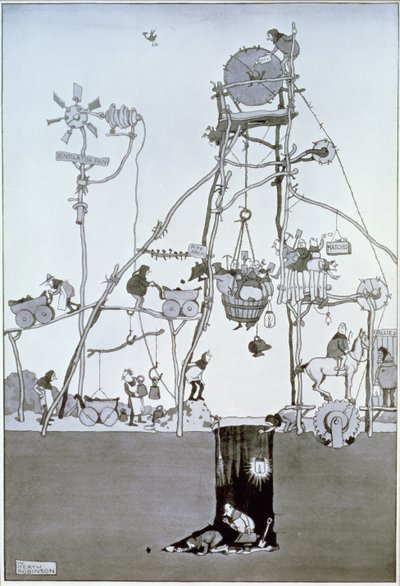 Cabeza de pozo de William Heath Robinson