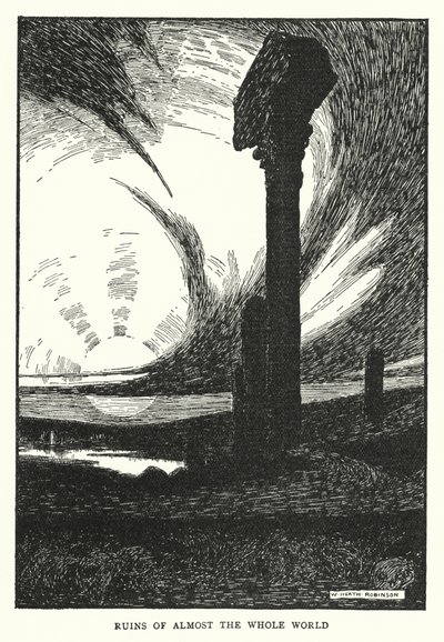 Ruinas de casi todo el mundo de William Heath Robinson