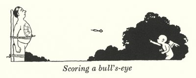 Haciendo un blanco perfecto de William Heath Robinson
