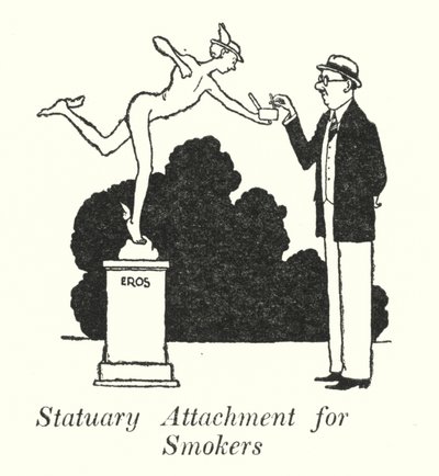 Adjunto de Estatuaria para Fumadores de William Heath Robinson