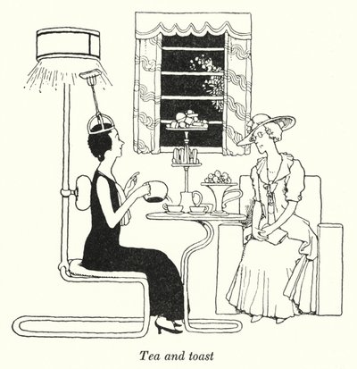 Té y tostadas de William Heath Robinson