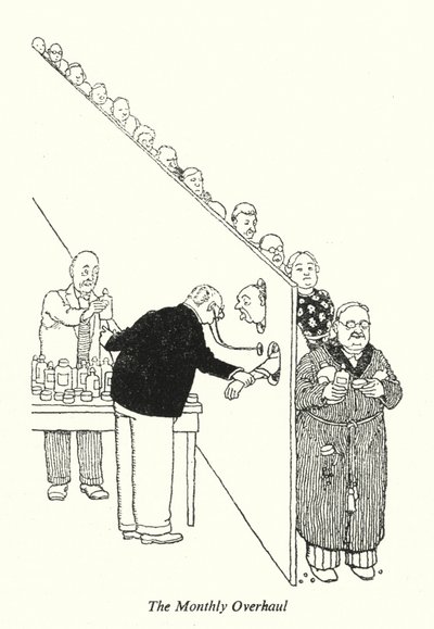 La revisión mensual de William Heath Robinson