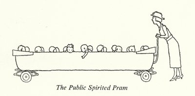 El Cochecito de Bebé de Espíritu Público de William Heath Robinson
