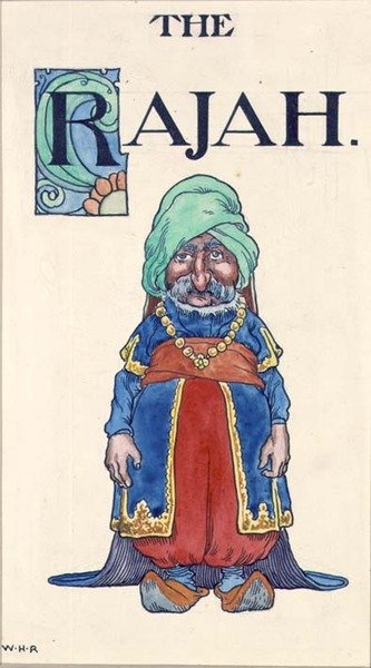 El Rajá de William Heath Robinson