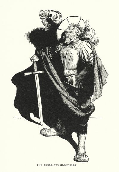 El espadachín conde de William Heath Robinson