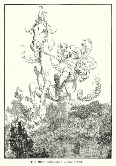 La yegua más horriblemente grande de William Heath Robinson