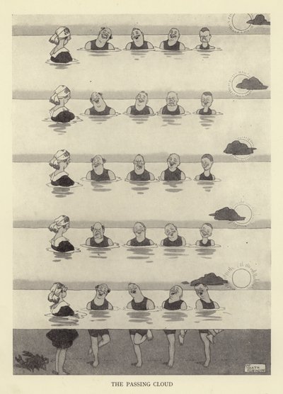 La nube pasajera de William Heath Robinson