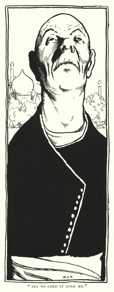 "Intenta dominarme" de William Heath Robinson