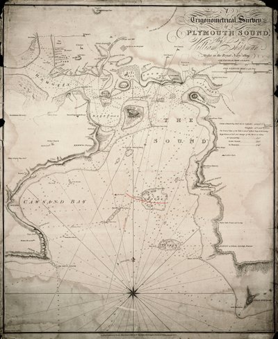 Estudio trigonométrico del estrecho de Plymouth de William & Heather William Chapman