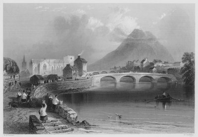 Ballina, Condado de Mayo de William Henry (after) Bartlett