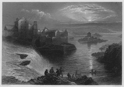 Ballyshannon (grabado) de William Henry (after) Bartlett