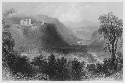 Castillo Howard, Valle de Avoca de William Henry (after) Bartlett
