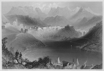Clifden, Connemara de William Henry (after) Bartlett