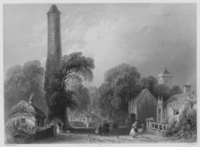 Clondalkin (grabado) de William Henry (after) Bartlett