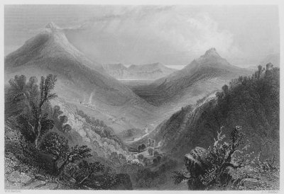Valle de los Downs de William Henry (after) Bartlett
