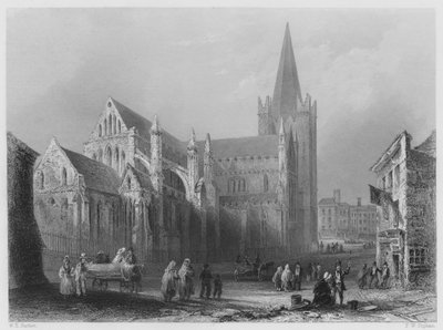 San Patricio, Dublín de William Henry (after) Bartlett