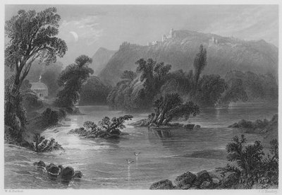 El encuentro de las aguas, Valle de Ovoca de William Henry (after) Bartlett