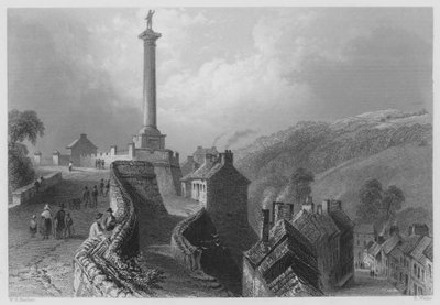 Pilar de Walker, Muros de Londonderry (grabado) de William Henry (after) Bartlett