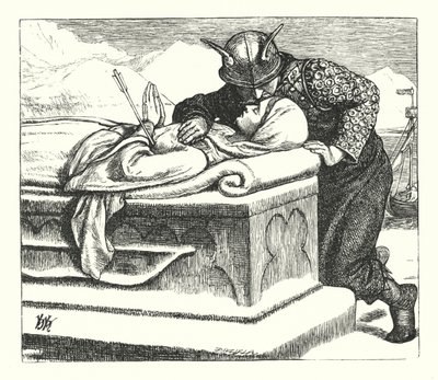 La Balada de Oriana de William Henry (after) Hunt