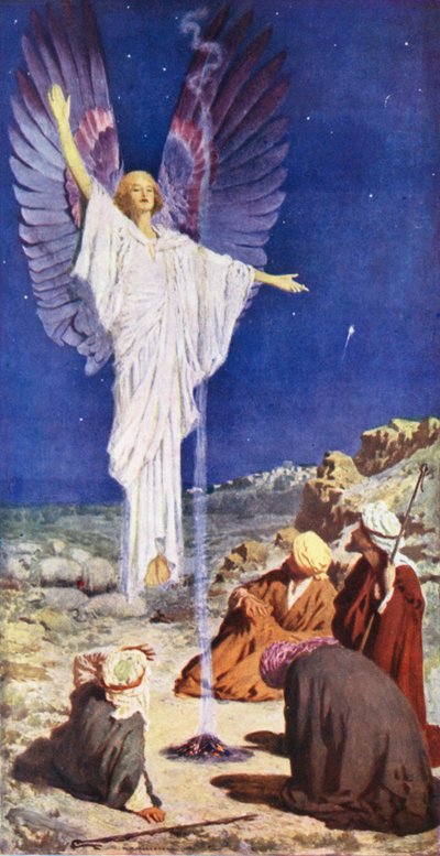 The First Noel (litografía en color) de William Henry (after) Margetson