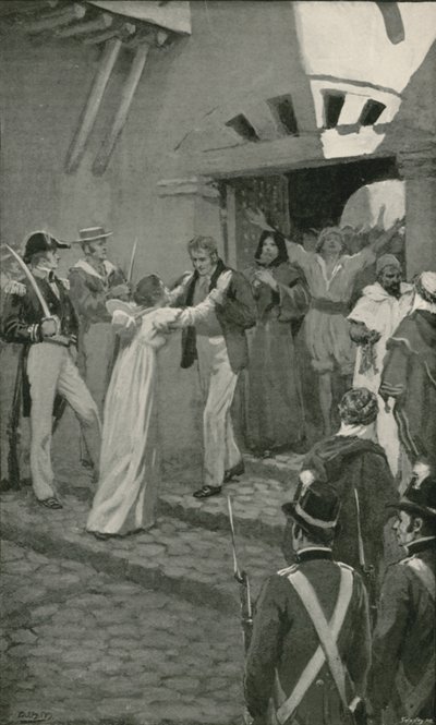 La Liberación de los Esclavos Cristianos en Argel por una Fuerza Naval Británica de William Henry (after) Margetson