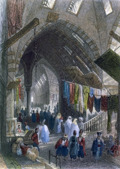 Una escena en el Tchartchi, c.1850 de William Henry Bartlett