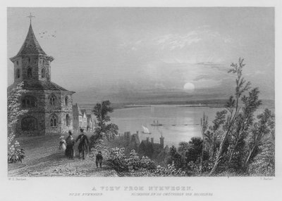 Una vista desde Nimega (grabado) de William Henry Bartlett
