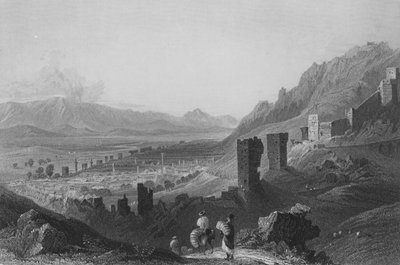 Antioquía desde el oeste de William Henry Bartlett
