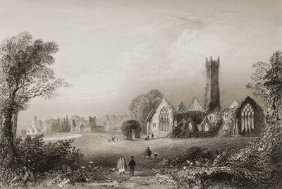 Abadía Agustiniana en Adare, Condado de Limerick, Irlanda, de 