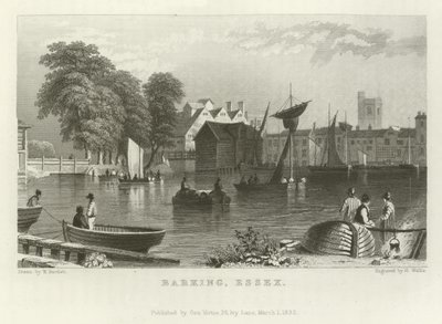 Barking, Essex de William Henry Bartlett