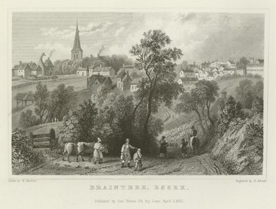 Braintree, Essex de William Henry Bartlett