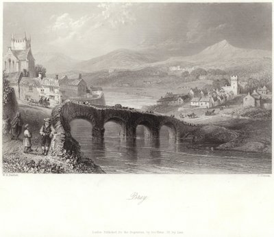 Bray en el condado de Wicklow de William Henry Bartlett