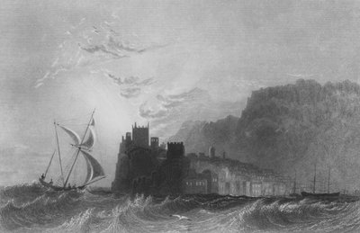 Castelorizo, cerca de Myra, en Siria, Asia Menor de William Henry Bartlett