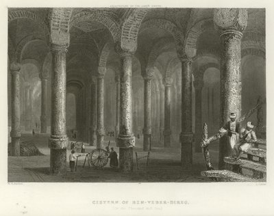 Cisterna de Filoxeno, Constantinopla de William Henry Bartlett
