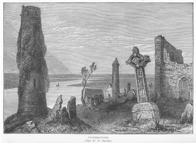 Clonmacnoise de William Henry Bartlett
