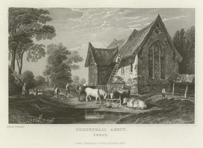 Abadía de Coggeshall, Essex de William Henry Bartlett