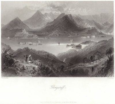 Glengariff en el Condado de Cork de William Henry Bartlett