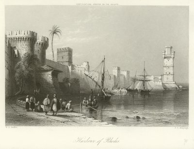 Puerto de Rodas de William Henry Bartlett