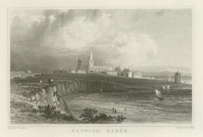 Harwich, Essex de William Henry Bartlett