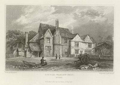 Little Warley Hall, Essex de William Henry Bartlett