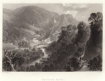 Matlock Bath de William Henry Bartlett