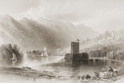 Castillo de Narrow Water, Condado de Down, Irlanda del Norte, de 