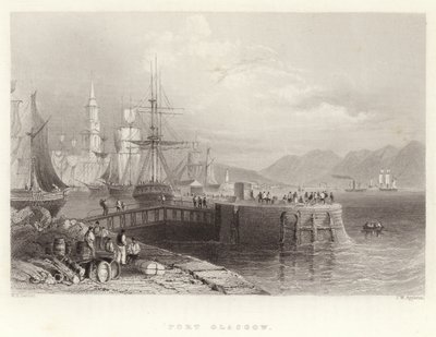 Puerto Glasgow de William Henry Bartlett