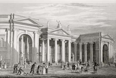 El Banco de Irlanda, Dublín, construido en 1729, de 