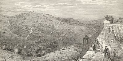El Monte de los Olivos, Jerusalén, de 