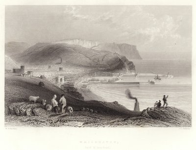 Whitehaven, (con St Bees-head) de William Henry Bartlett