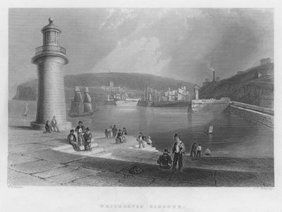 Puerto de Whitehaven de William Henry Bartlett