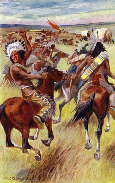 "Nubes de humo y el sonido de los rifles mostraban que mis amigos estaban decididos a defenderse" de William Henry Charles Groome